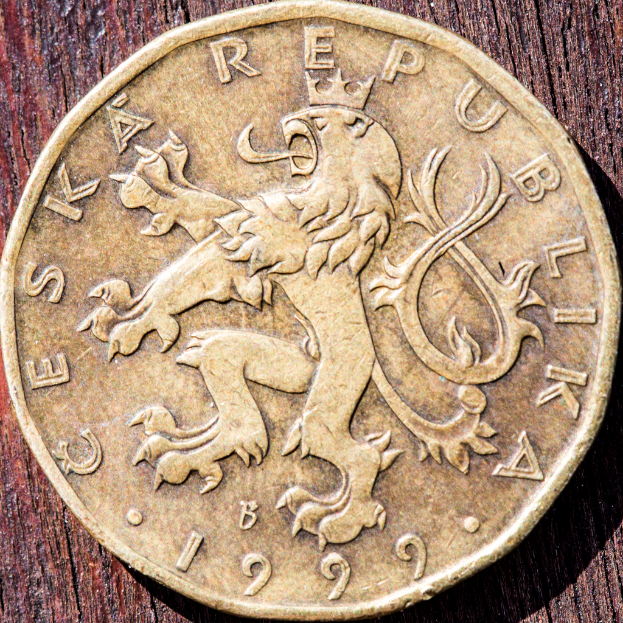 Eine Münze wird gezeigt.